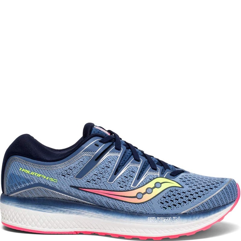 Saucony Women's Triumph ISO 5 Running Shoe, Blue/Navy, 5 - Image 2